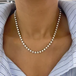 The Charlie Cloud® Diamond Tennis Necklace