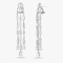 Tropez Diamond Dangle Earrings 9.05 ctw