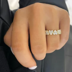 Vita Diamond Heart Ring 1.60 ctw