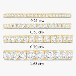 Zara Diamond Eternity Stacking Bands